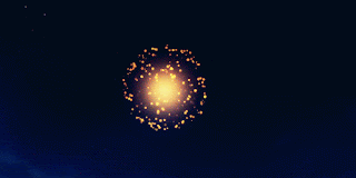 Gif animé feux d'artifices 234